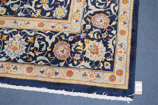 A Kashan rug 330 x 236cm